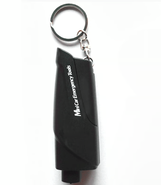 🔥2-in-1 Emergency Window Breaker & Seatbelt Cutter