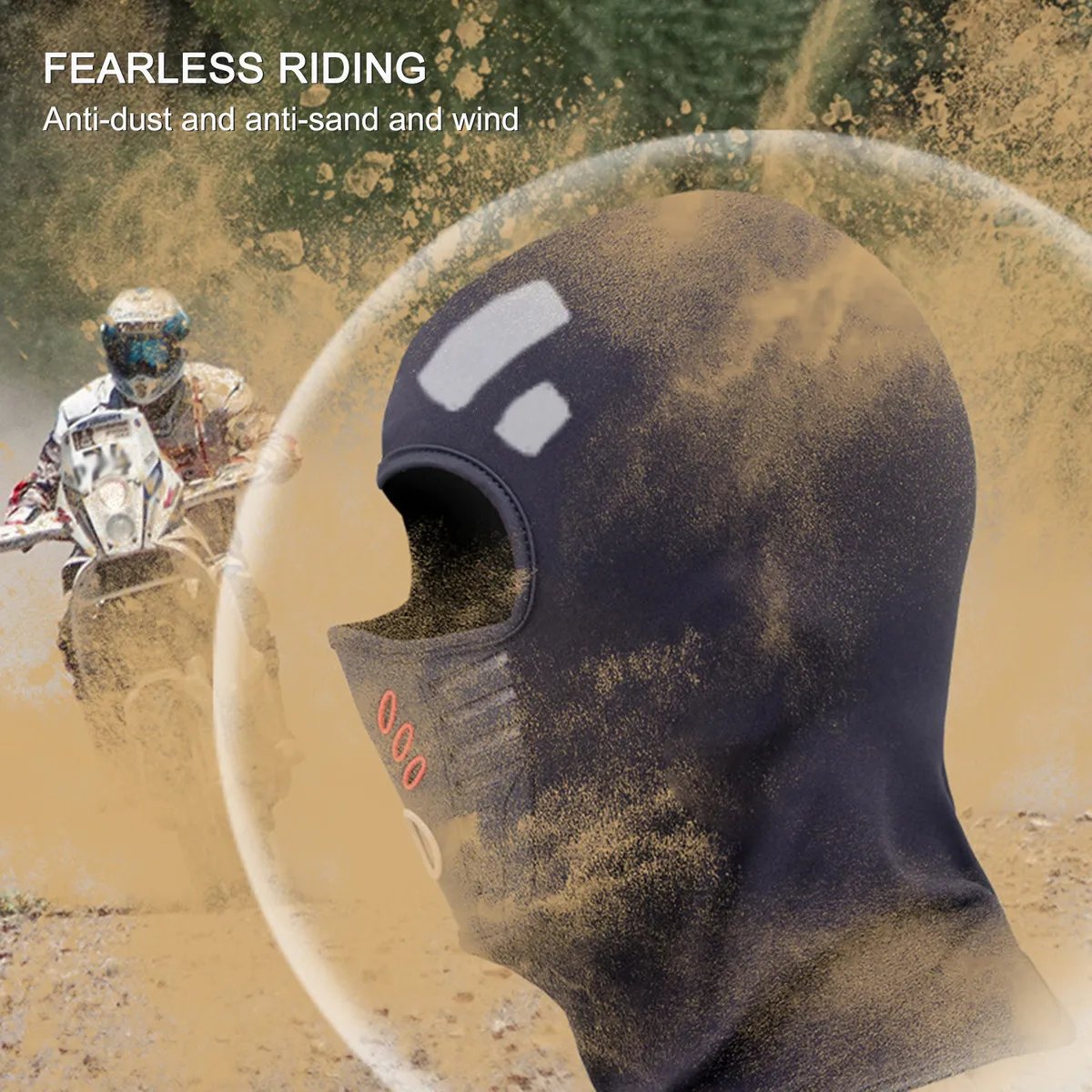 Winter Rider Warm Anti-Haze Balaclava Full Face Mask