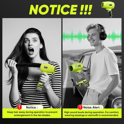 Turbo Jet Pro Blower Cordless Ultra Light - LitDoors™