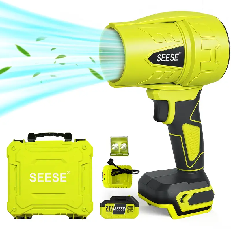 SEESE™ Turbo Jet Blower – The Ultimate Handheld Cordless Blower for Powerful Cleaning and Convenience