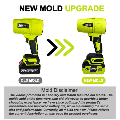 SEESE™ Turbo Jet Blower – The Ultimate Handheld Cordless Blower for Powerful Cleaning and Convenience