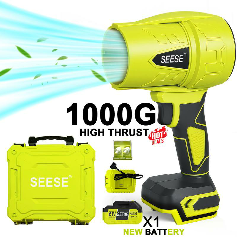SEESE™ Turbo Jet Blower – The Ultimate Handheld Cordless Blower for Powerful Cleaning and Convenience