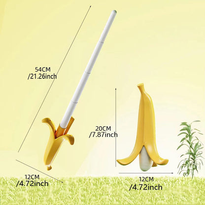 Retractable Banana Sword Toy,Large Banana Fruit Sword